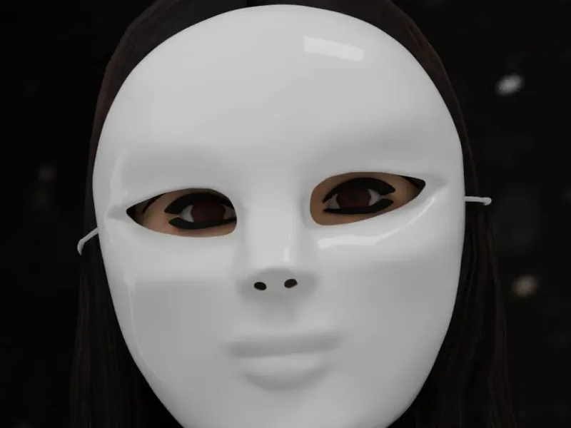 Smiling Eyes Mask