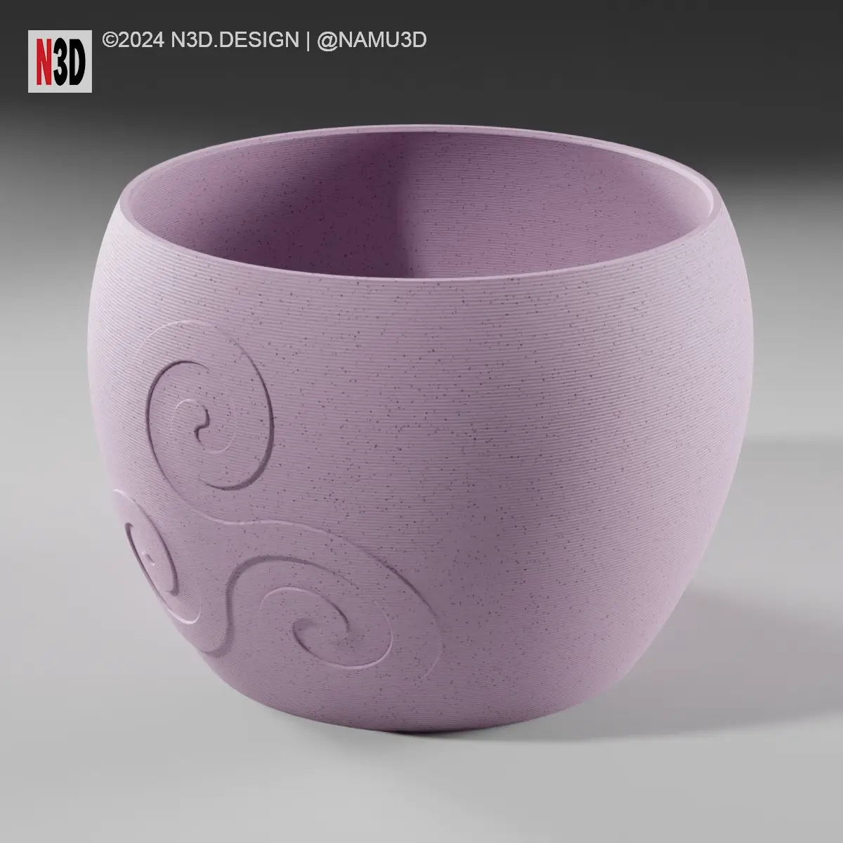 PLANTER 2048C - TRISKELION PLANTER