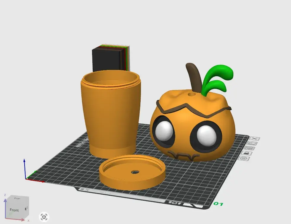 Gourdy Dandys World Milkshake cup STL file 3D Model, 3mf