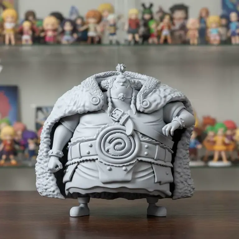 Jinbei fanart - Elbaf - One piece - 3d print