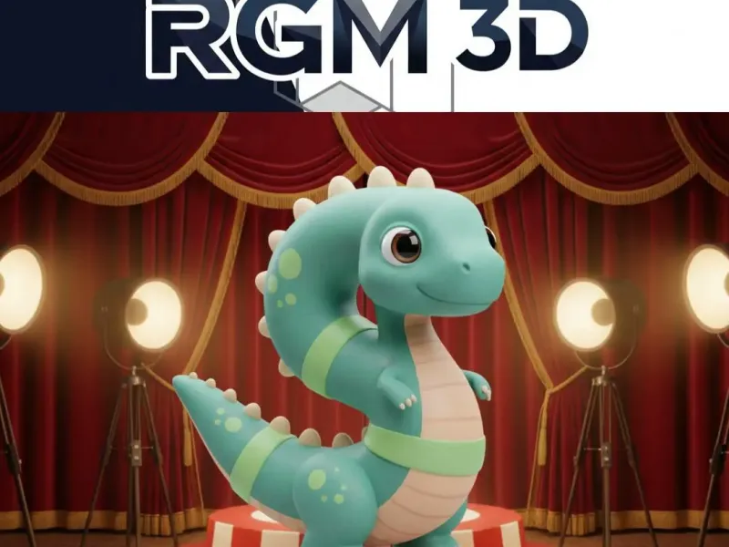 Letter S in the shape of a Dino