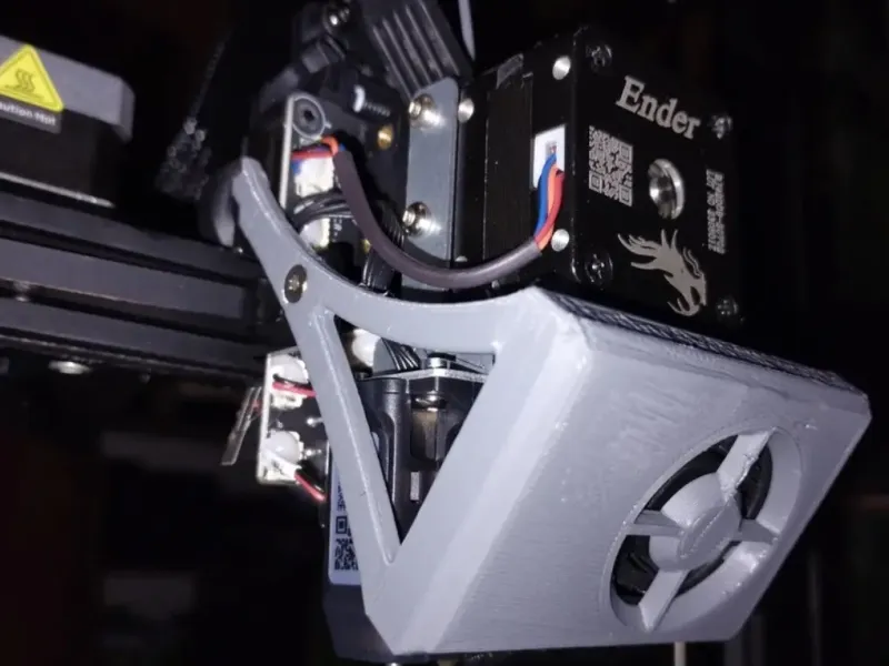 Ender 3 v3 fan tutucusuna bakın