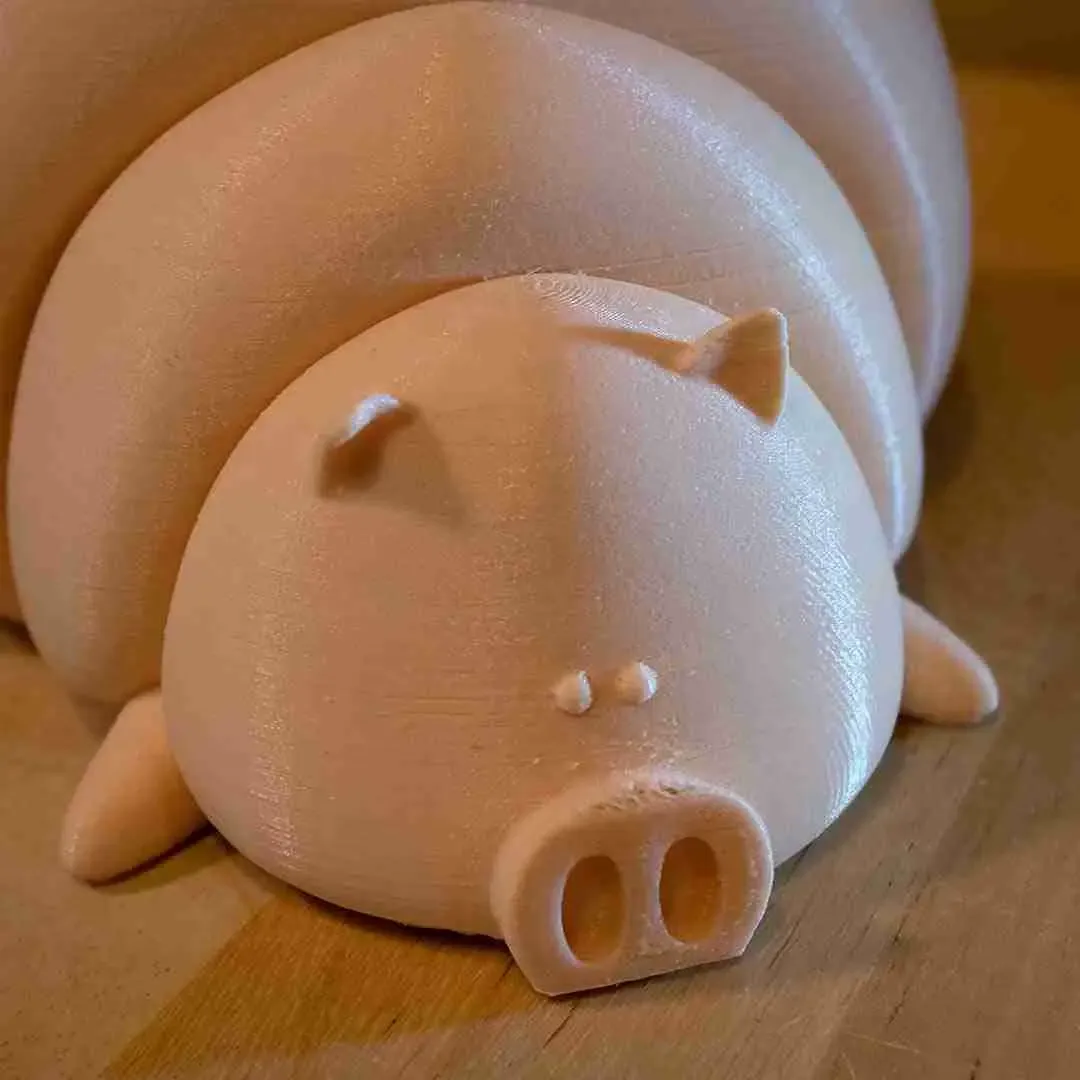 Curvy Piggy Bank, coin bank, gift for kids, money box