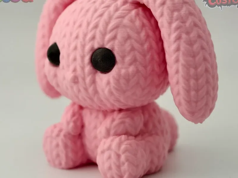 Knitted Bunny – Bouncy and Cute!