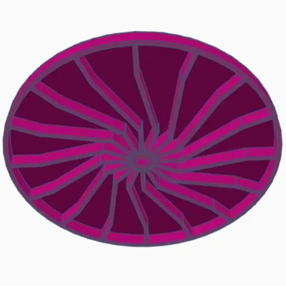 Frisbee disc flyer (bounces back!)