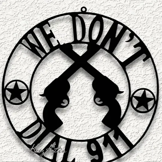 Gun sign