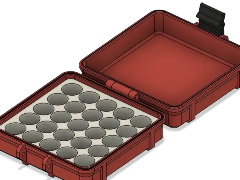5x5 3ml Peptide Vial case