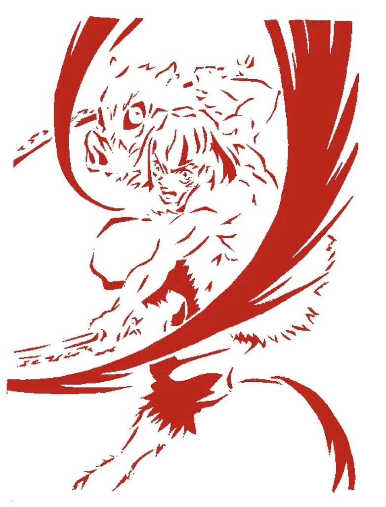 Inosuke Hashibira stencil