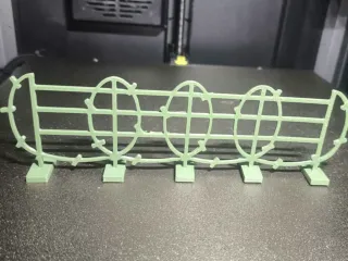 barbed wire wall