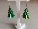 Earring christmas tree arbol de navidad pendiente aros-0