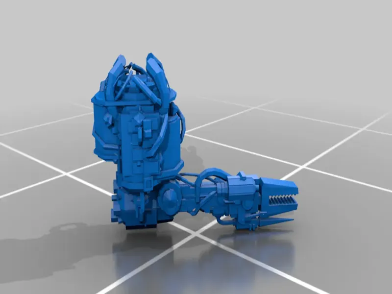 kataphon breacher combat arm - servitor - gubbin