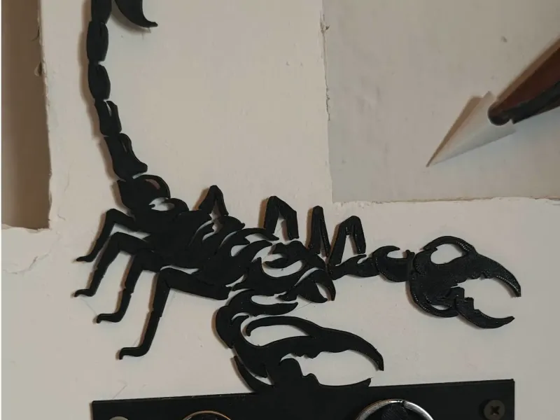 Portallaves de escorpion