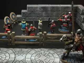 Delving Decor: Simple Fence (28mm/Heroic scale)
