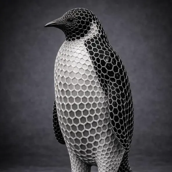 Pinguin, Hexa Statue