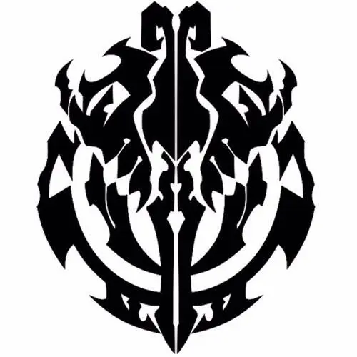 Pochoir du symbole de l'Overlord Nazarick