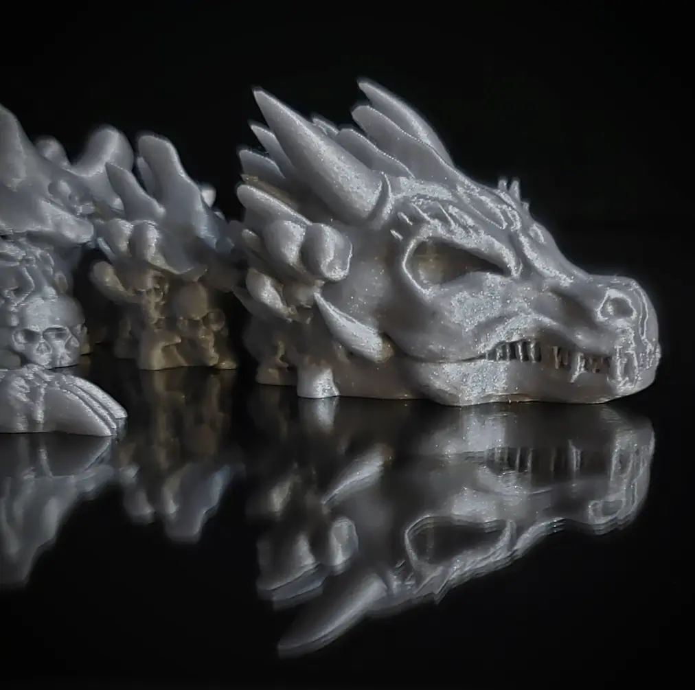 Doomsday Articulating Dragon by Pretzel Prints