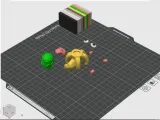 CHIMPANZINI BANANINI -BRAINROT - STL file 3mf MULTICOLOR 3D-5