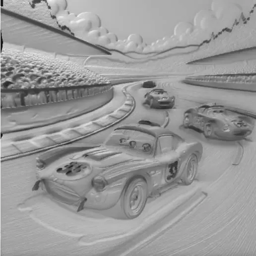 races with colorful cars 2