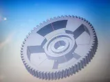 Lada 2109 side window motor gear Z66 Dia65.6-2