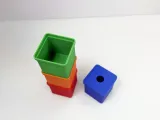 50x50x50 Stackable box with lid-2