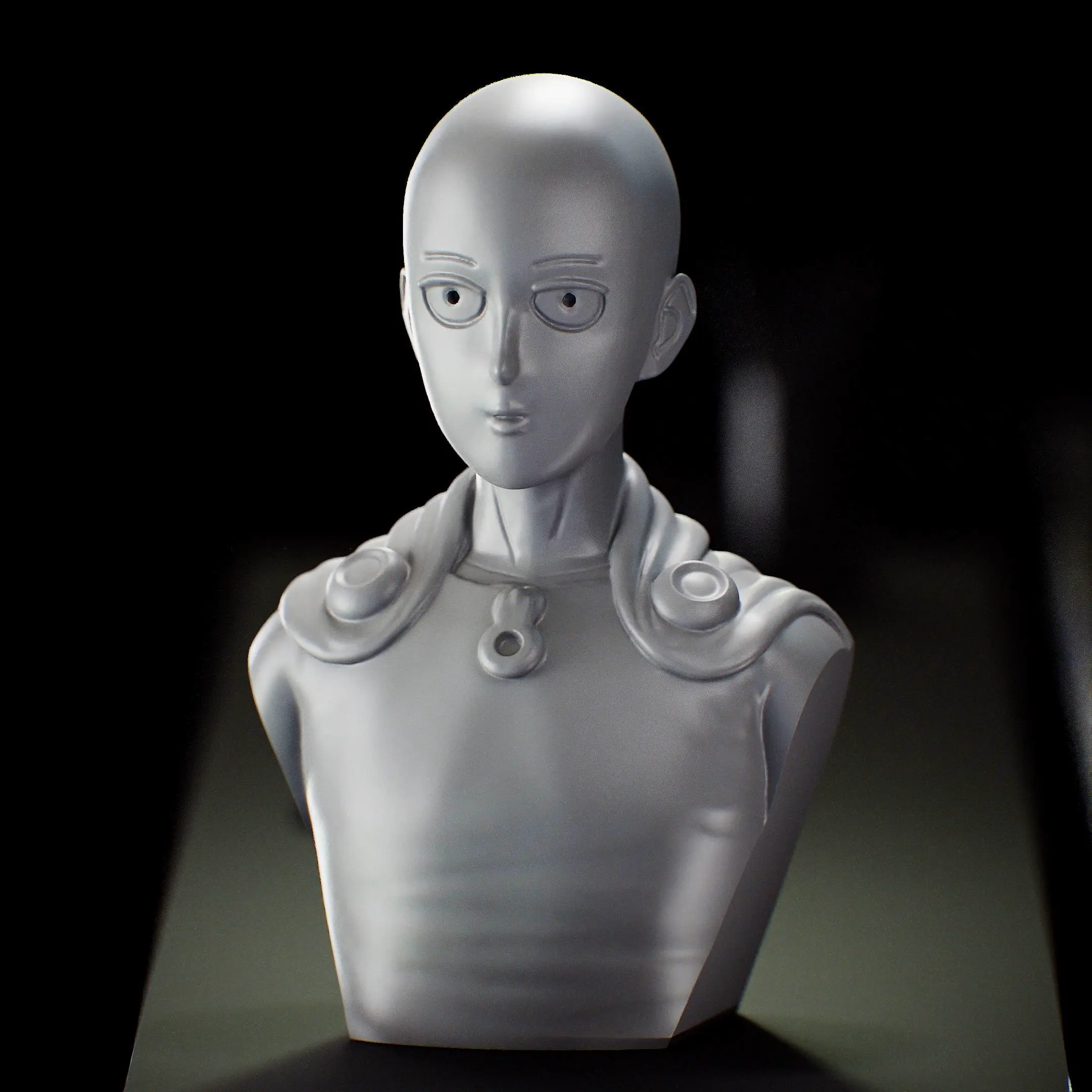 Saitama One Puch Man Bust - Busto de One PunchMan