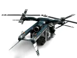 Stealth Helicopter OB – Fully Rigged Low-Observable Military-5