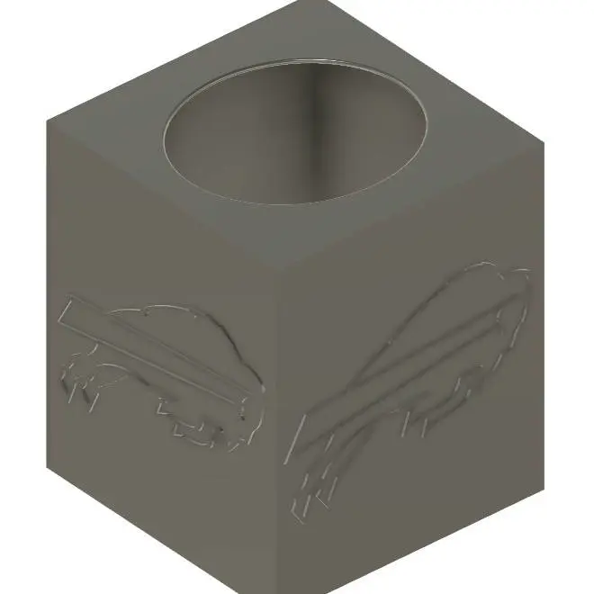 Buffalo Bills NFL Football Small Tissue Box Cover