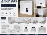 DIY Modular Photo Box STL 3D Printable Product Light Box-1