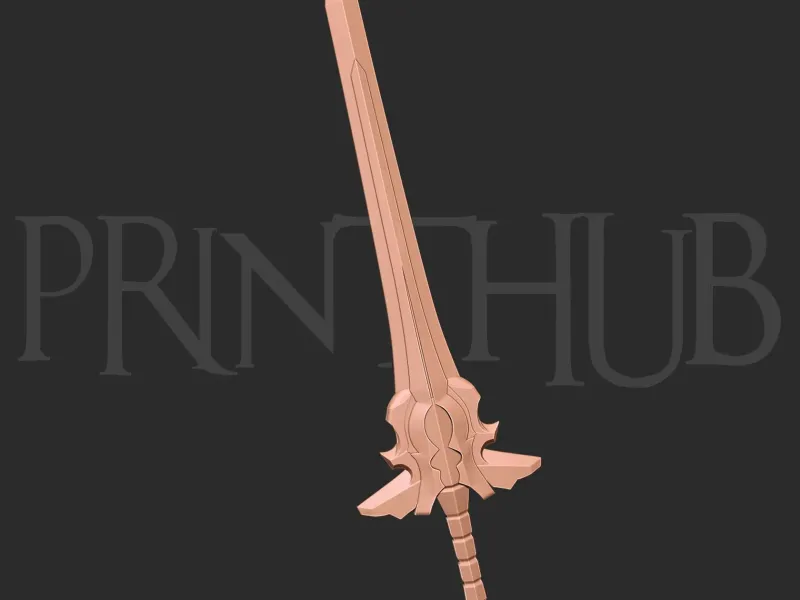 Enryuu Sword Level 2 – Onimusha Fan Art | Cosplay Prop STL