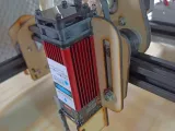 Laser Cutter/Engraver with Laser-Cut and 3D-Printed Parts-3