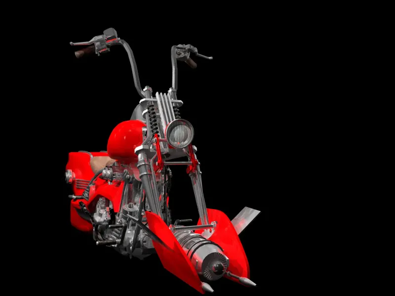Joben T-85 speeder bike - Guerre stellari