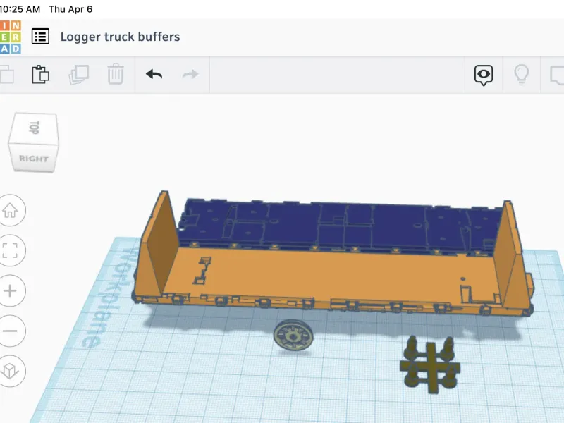 Rail logger