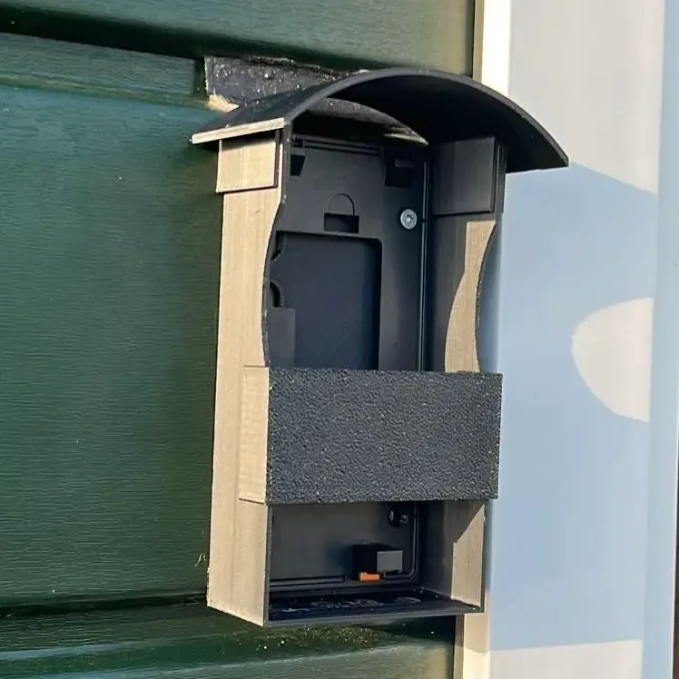 Ring camera outdoor enclosure.