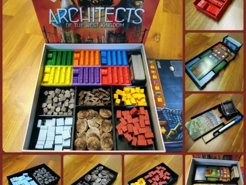 Architects of the West Kingdom Organizer (incl. Expansion)