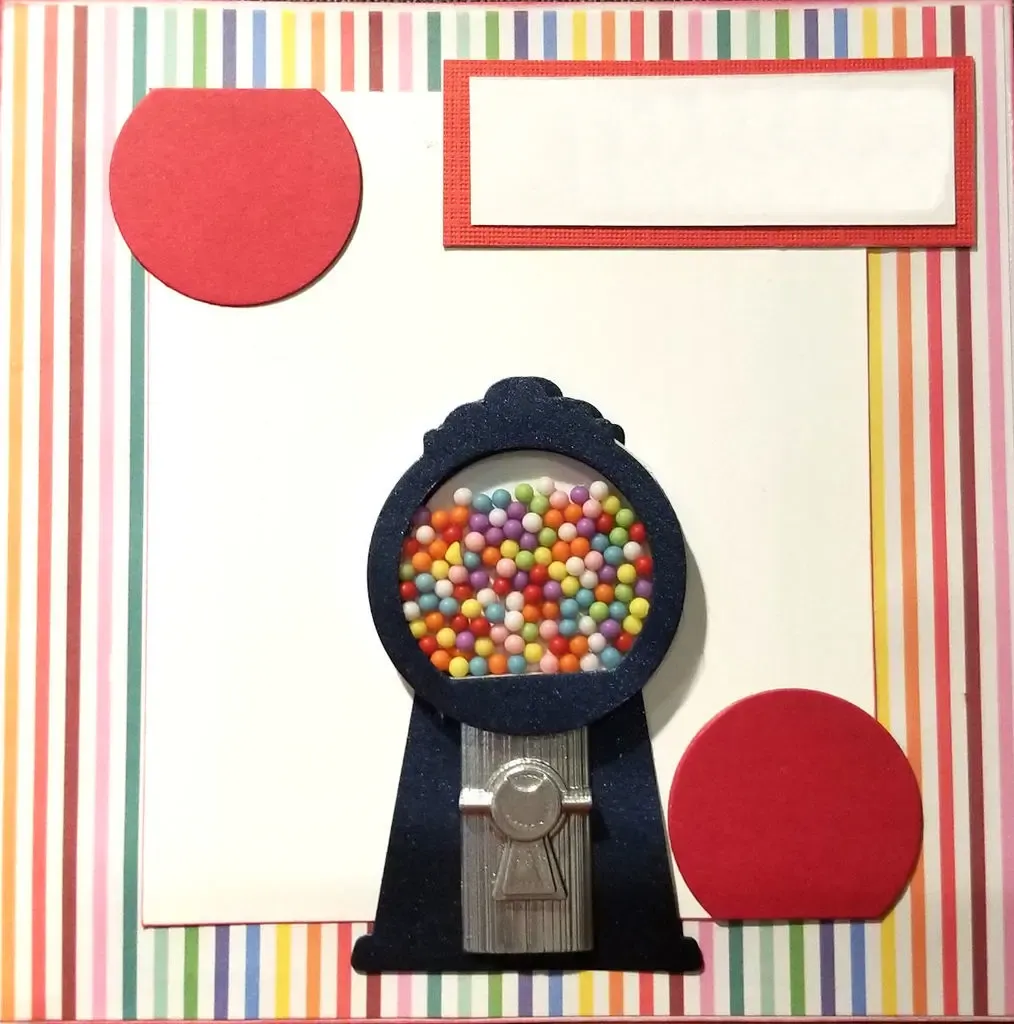 Gumball Coin Mechanism for Greeting Card