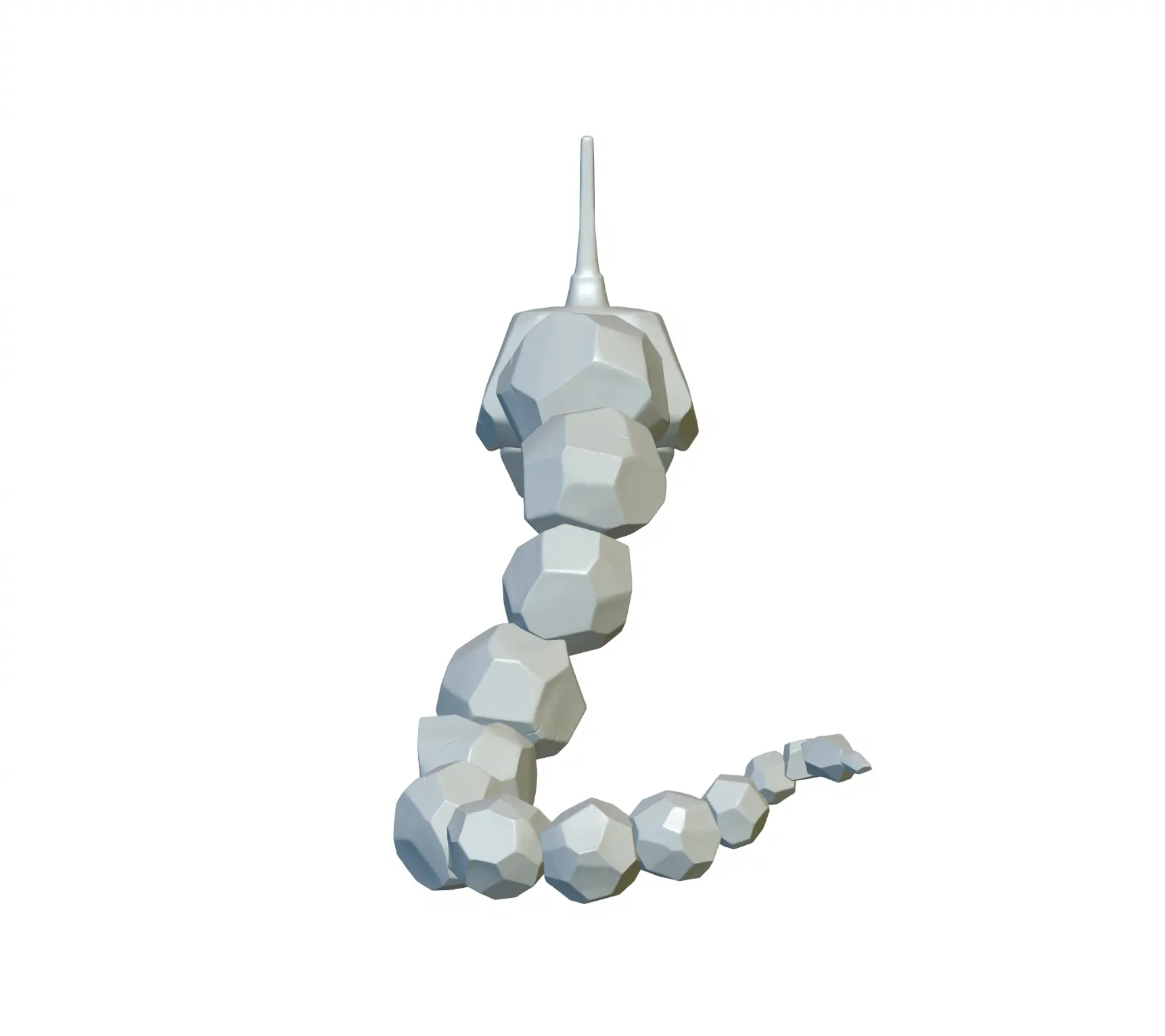Pokemon Onix #95 - ¡Listo para la impresión 3D!