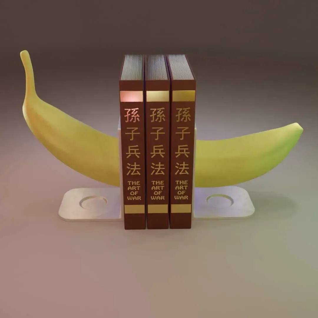 Banana Bookend