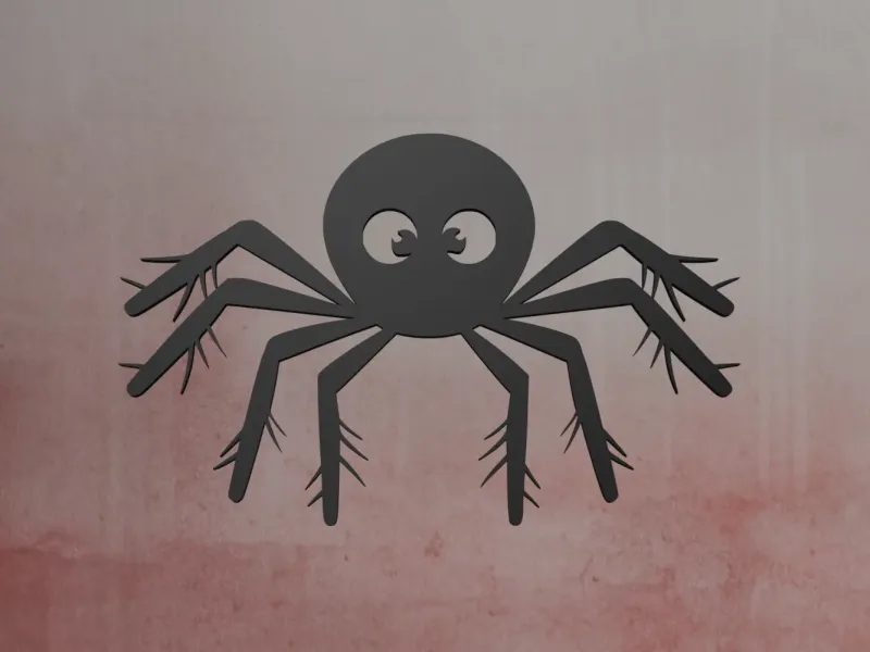 Cute Spider Wall Art