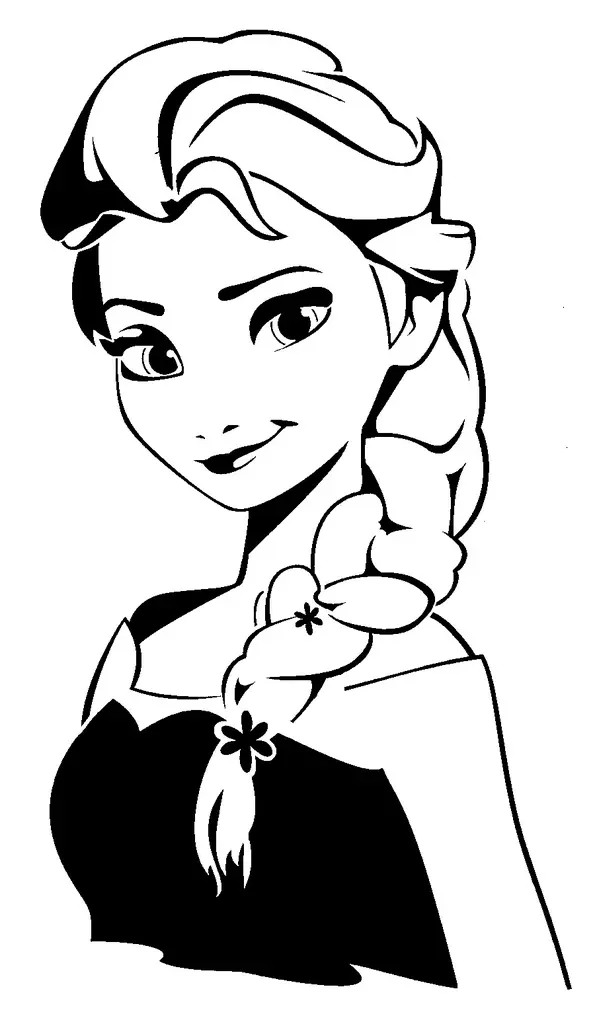 Elsa Schablone 4