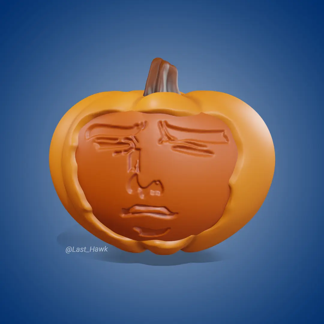 Yaranaika pumpkin for Halloween