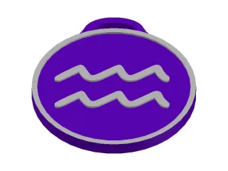 Llavero de  Acuario