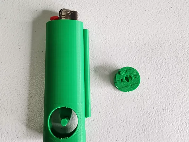 Hempwick Lighter Holder w/ Built-In Spool