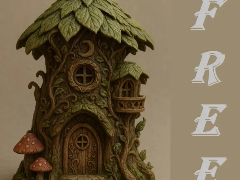 tree house miniature
