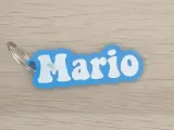 Llavero nombre Mario divertido.-1