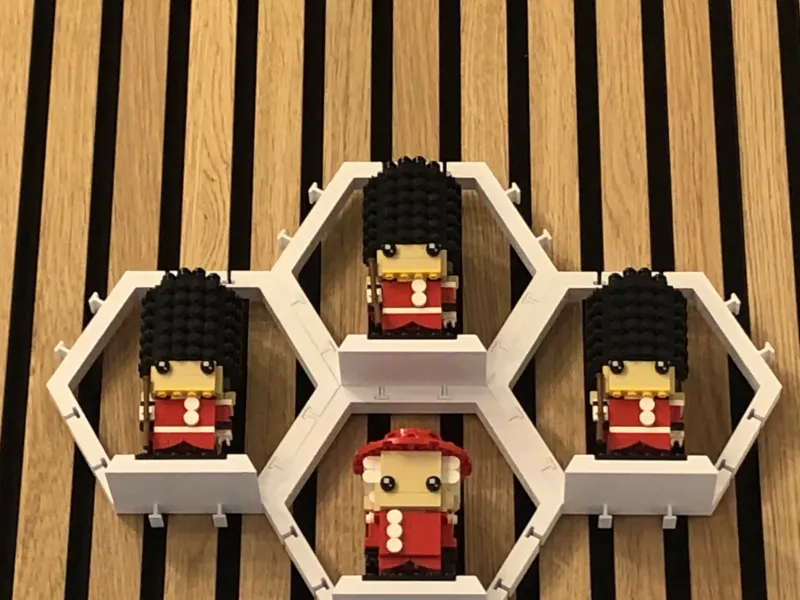 LEGO BRICKHEADZ WALL MOUNT / WALLMOUNT / DISPLAY