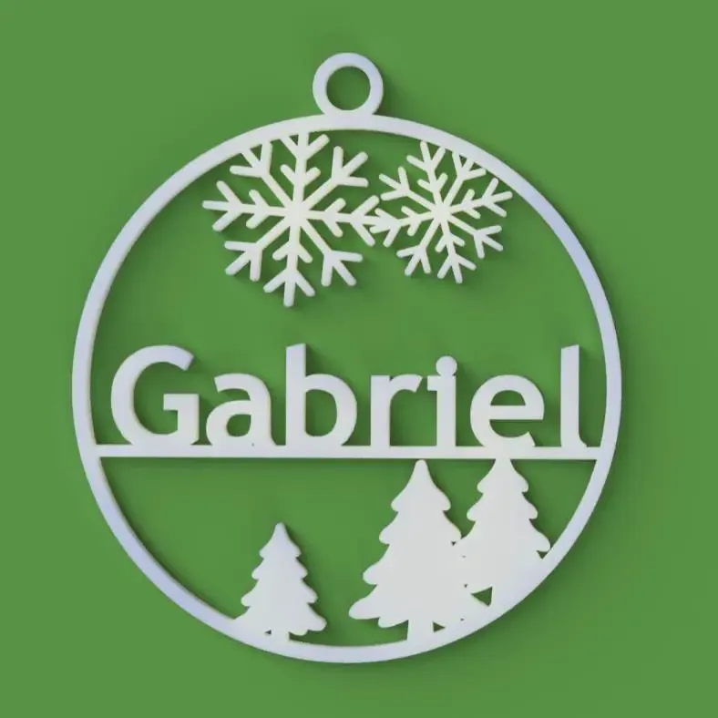 Christmas ball - Gabriel