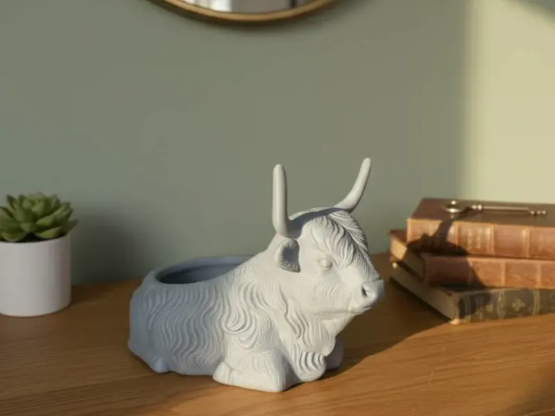 Highland Cow Key Bowl / Organizer