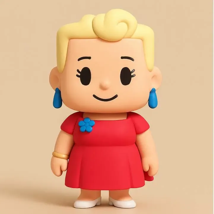 Chibi Castafiore tintin