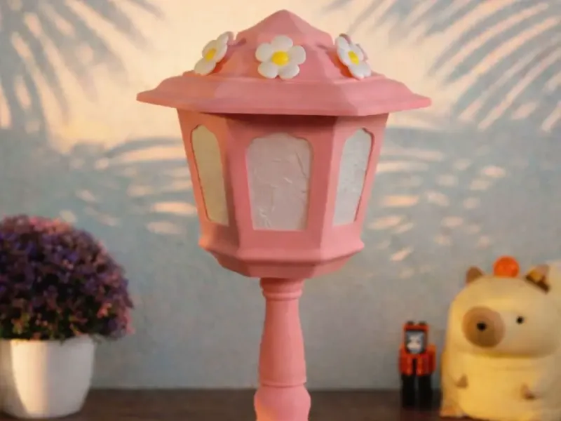 Valentine´s Day Streetlight desk lamp