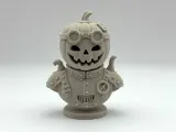 Steampunk Pumpkin Bust-1